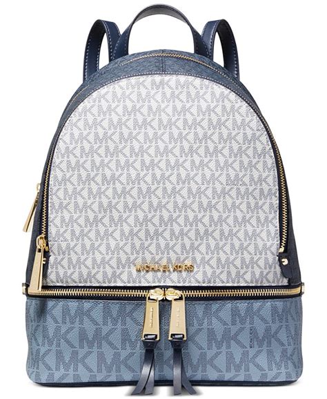 michael kors rhea zip medium backpack|Michael Kors rhea zip backpack.